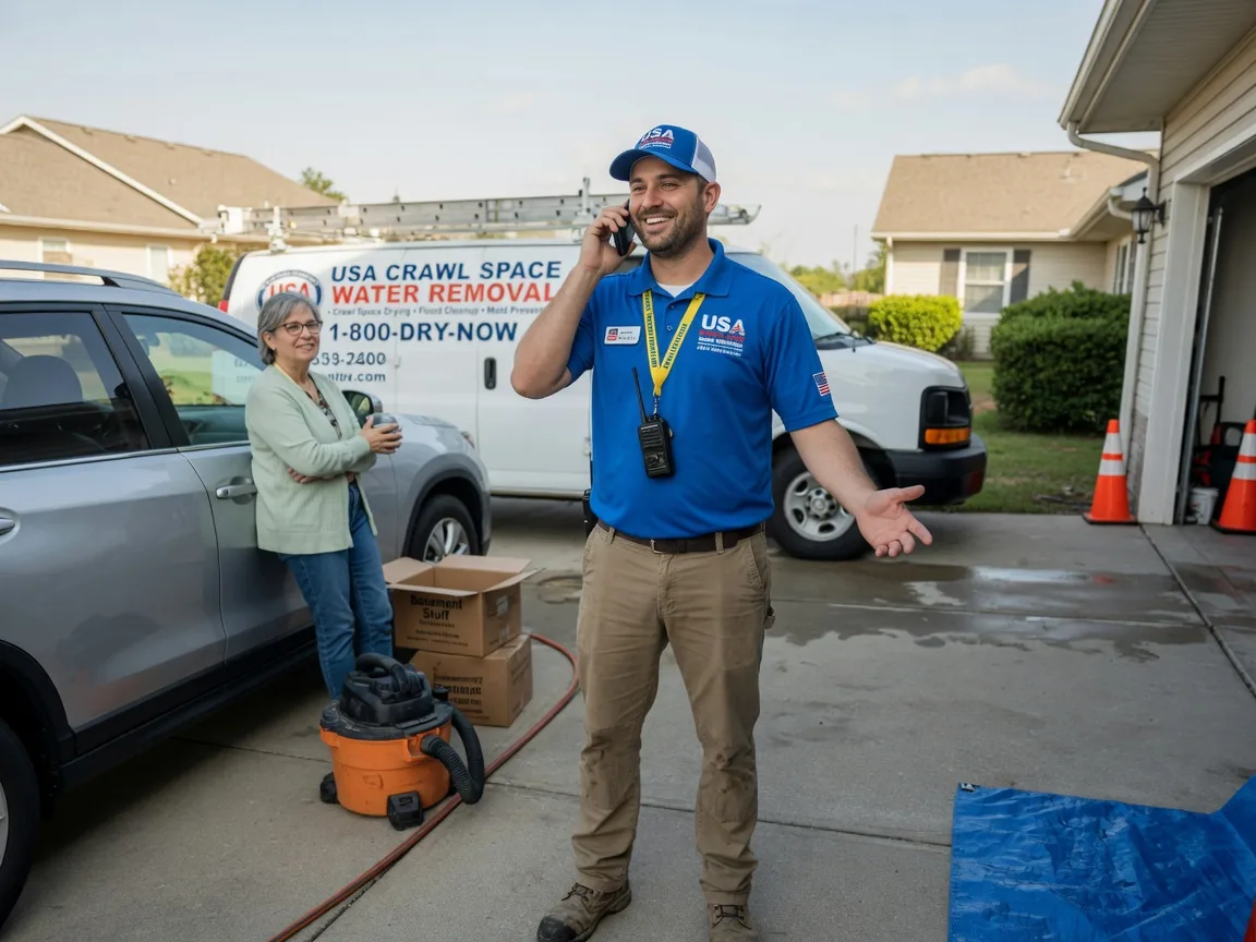 Crawl Space Water Removal Gibson, NC FAQs
